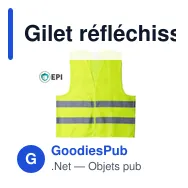 Gilet réfléchissant personnalisable Kross avec logo - Miniature 8