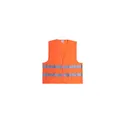 Variante orange - Gilet réfléchissant personnalisable Kross avec logo