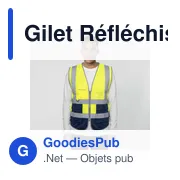 Gilet Réfléchissant Ledger - Miniature 2
