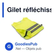 Gilet réfléchissant personnalisable pour enfants avec logo - Nestana - Miniature 5