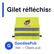 Gilet réfléchissant personnalisable pour enfants avec logo - Nestana - Miniature 8