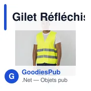 Gilet Réfléchissant Safrox - Miniature 1