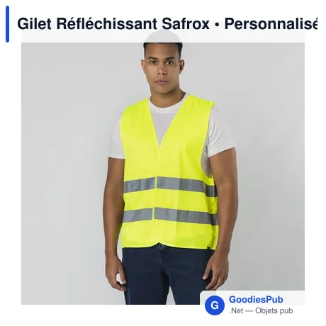 Gilet Réfléchissant Safrox