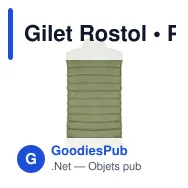 Gilet Rostol - Miniature 12