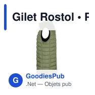 Gilet Rostol - Miniature 6