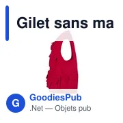 Gilet sans manches personnalisable avec logo - Gilet Soviet - Miniature 4
