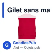 Gilet sans manches personnalisable avec logo - Gilet Soviet - Miniature 5
