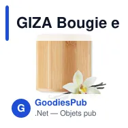 GIZA Bougie en cire végétale 160 gr - Miniature 5