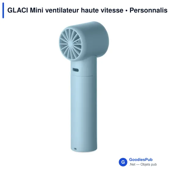 Ventilateur de poche personnalisable GLACI Mini avec logo - Image 2