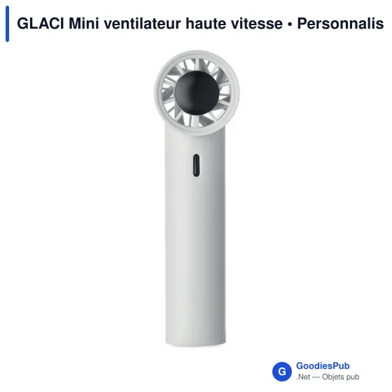 Ventilateur de poche personnalisable GLACI Mini avec logo - Image 12