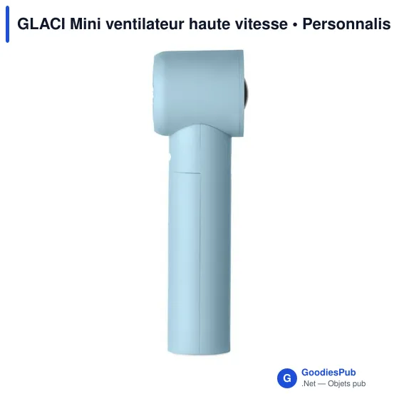 Ventilateur de poche personnalisable GLACI Mini avec logo - Image 5