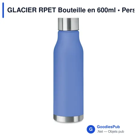 GLACIER RPET Bouteille en 600ml