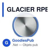 GLACIER RPET Bouteille en 600ml - Miniature 2