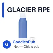 GLACIER RPET Bouteille en 600ml - Miniature 3
