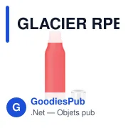 GLACIER RPET Bouteille en 600ml - Miniature 6