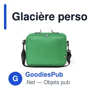 Glacière personnalisable Aitanax avec logo - Sac isotherme durable - Miniature 1