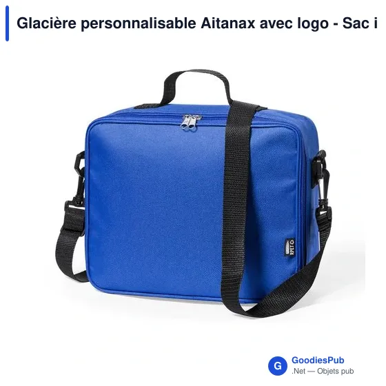 Glacière personnalisable Aitanax avec logo - Sac isotherme durable - Image 12