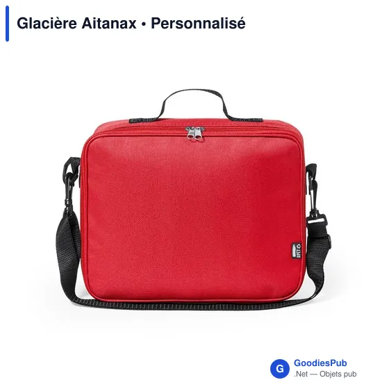 Glacière personnalisable Aitanax avec logo - Sac isotherme durable - Image 3