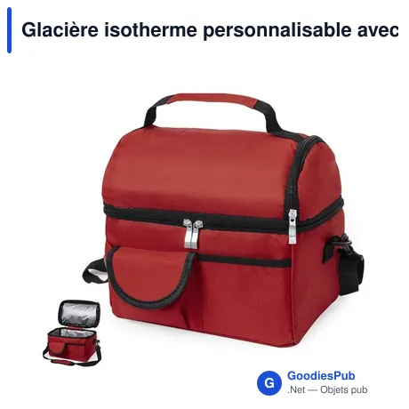 Glacière isotherme personnalisable avec logo - Bemel