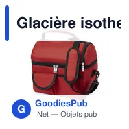 Glacière isotherme personnalisable avec logo - Bemel - Miniature 2