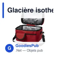 Glacière isotherme personnalisable avec logo - Bemel - Miniature 3