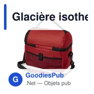 Glacière isotherme personnalisable avec logo - Bemel - Miniature 4