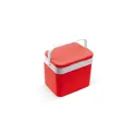 Variante Rouge - Glacière rigide personnalisable 10 litres en PP avec logo - Classique