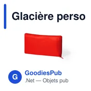 Glacière personnalisable Daniels avec logo - Sac isotherme pratique - Miniature 1