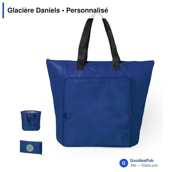 Glacière personnalisable Daniels avec logo - Sac isotherme pratique - Image 2