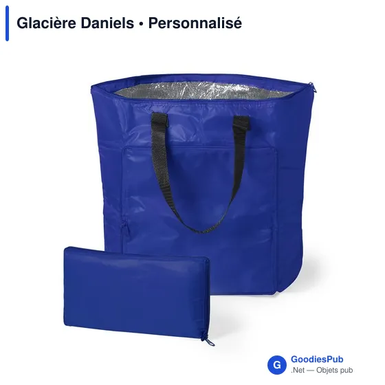 Glacière personnalisable Daniels avec logo - Sac isotherme pratique - Image 8