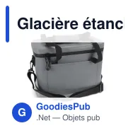 Glacière étanche personnalisable IPX4 en PVC avec logo - Adventure - Miniature 3