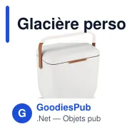 Glacière personnalisable 8 L en polypropylène avec logo - InSideOut Iska - Miniature 2