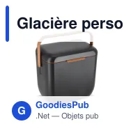 Glacière personnalisable 8 L en polypropylène avec logo - InSideOut Iska - Miniature 3