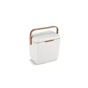Variante Blanc - Glacière personnalisable 8 L en polypropylène avec logo - InSideOut Iska
