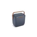 Variante Bleu foncé - Glacière personnalisable 8 L en polypropylène avec logo - InSideOut Iska