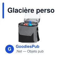 Glacière personnalisable Jocko avec logo - Sac isotherme bleu marine - Miniature 9