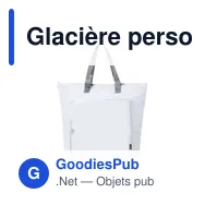 Glacière personnalisable Landrex avec logo - Sac isotherme en RPET - Miniature 1