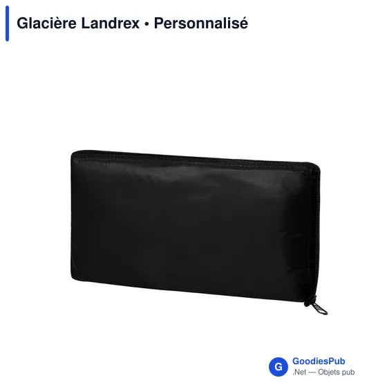 Glacière personnalisable Landrex avec logo - Sac isotherme en RPET - Image 5