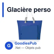 Glacière personnalisable Landrex avec logo - Sac isotherme en RPET - Miniature 8