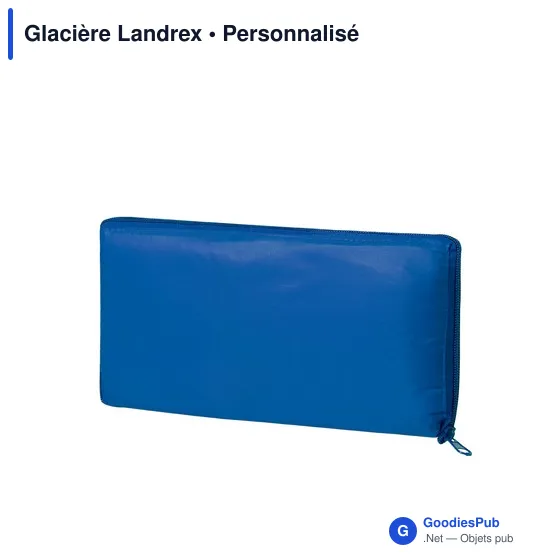 Glacière personnalisable Landrex avec logo - Sac isotherme en RPET - Image 9