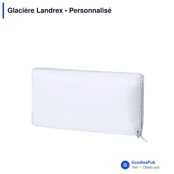 Glacière personnalisable Landrex avec logo - Sac isotherme en RPET - Image 10