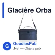 Glacière personnalisable Orbax avec logo - Sac isotherme pratique - Miniature 1
