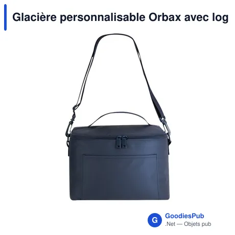 Glacière personnalisable Orbax avec logo - Sac isotherme pratique
