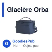 Glacière personnalisable Orbax avec logo - Sac isotherme pratique - Miniature 4