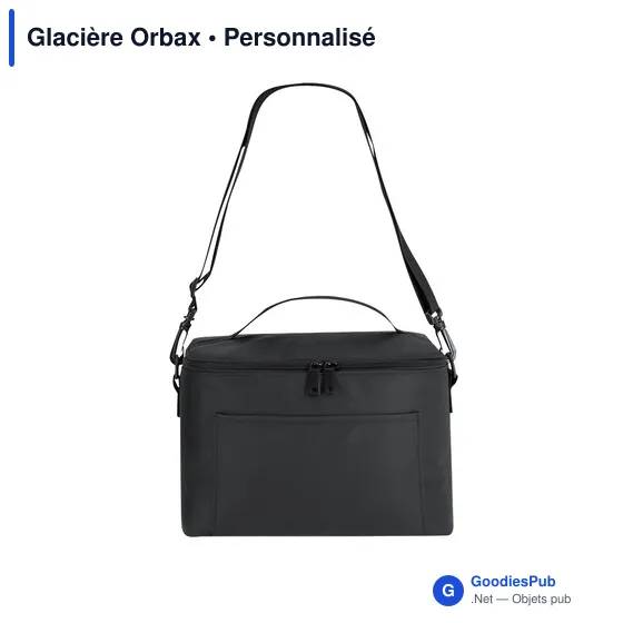 Glacière personnalisable Orbax avec logo - Sac isotherme pratique - Image 6