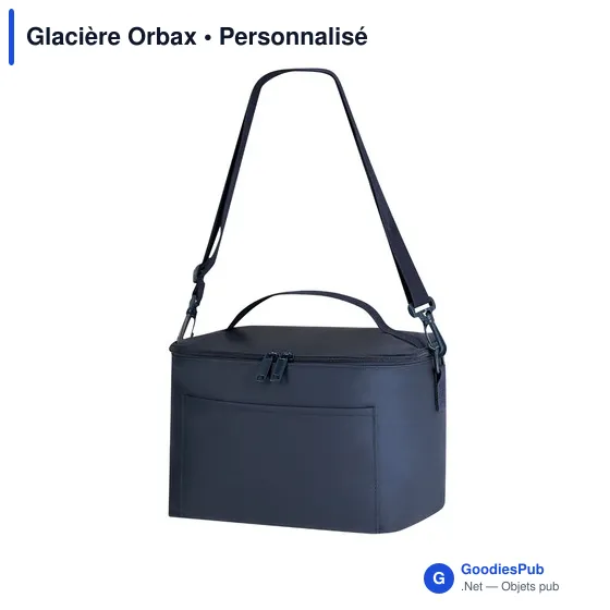 Glacière personnalisable Orbax avec logo - Sac isotherme pratique - Image 8