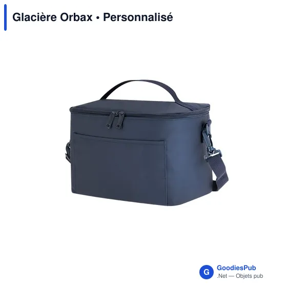 Glacière personnalisable Orbax avec logo - Sac isotherme pratique - Image 9