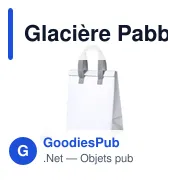 Glacière personnalisable Pabbie avec logo - Sac isotherme - Miniature 2