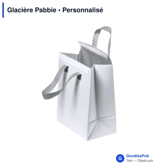 Glacière personnalisable Pabbie avec logo - Sac isotherme - Image 12