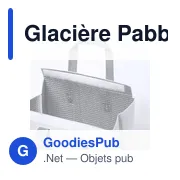 Glacière personnalisable Pabbie avec logo - Sac isotherme - Miniature 7